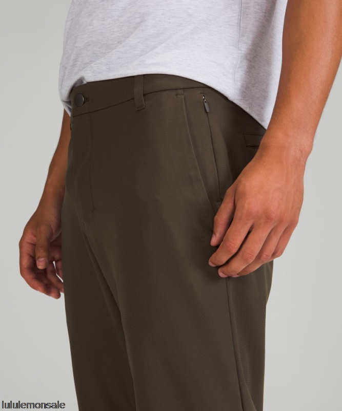 Lululemon Deutschland DELULU1011 | Commission Classic-fit Hose 34 Warpstreme Dark Olive